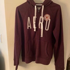 Aeropostale Maroon Hoodie